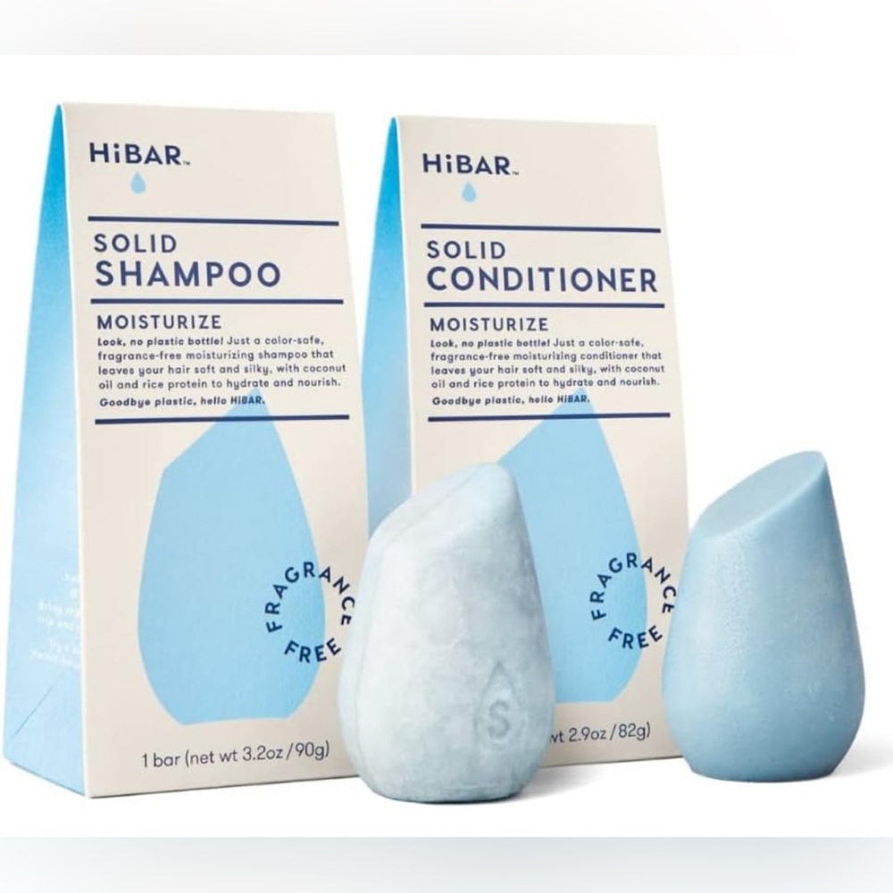 HIBAR Moisturize Fragrance Free Deep Moisture Shampoo & Conditioner Set